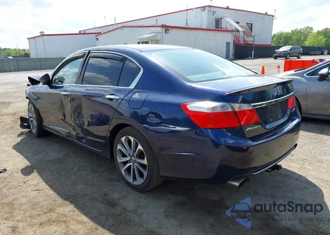 2015 Honda Accord Sport from USA, damaged, VIN 1HGCR2F59FA251086
